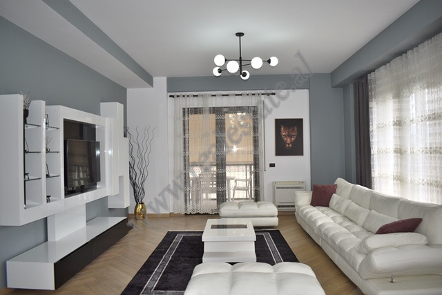 Two bedroom apartment for rent in Ibrahim Rugova street in Tirana.&nbsp;
The apartment it is positi
